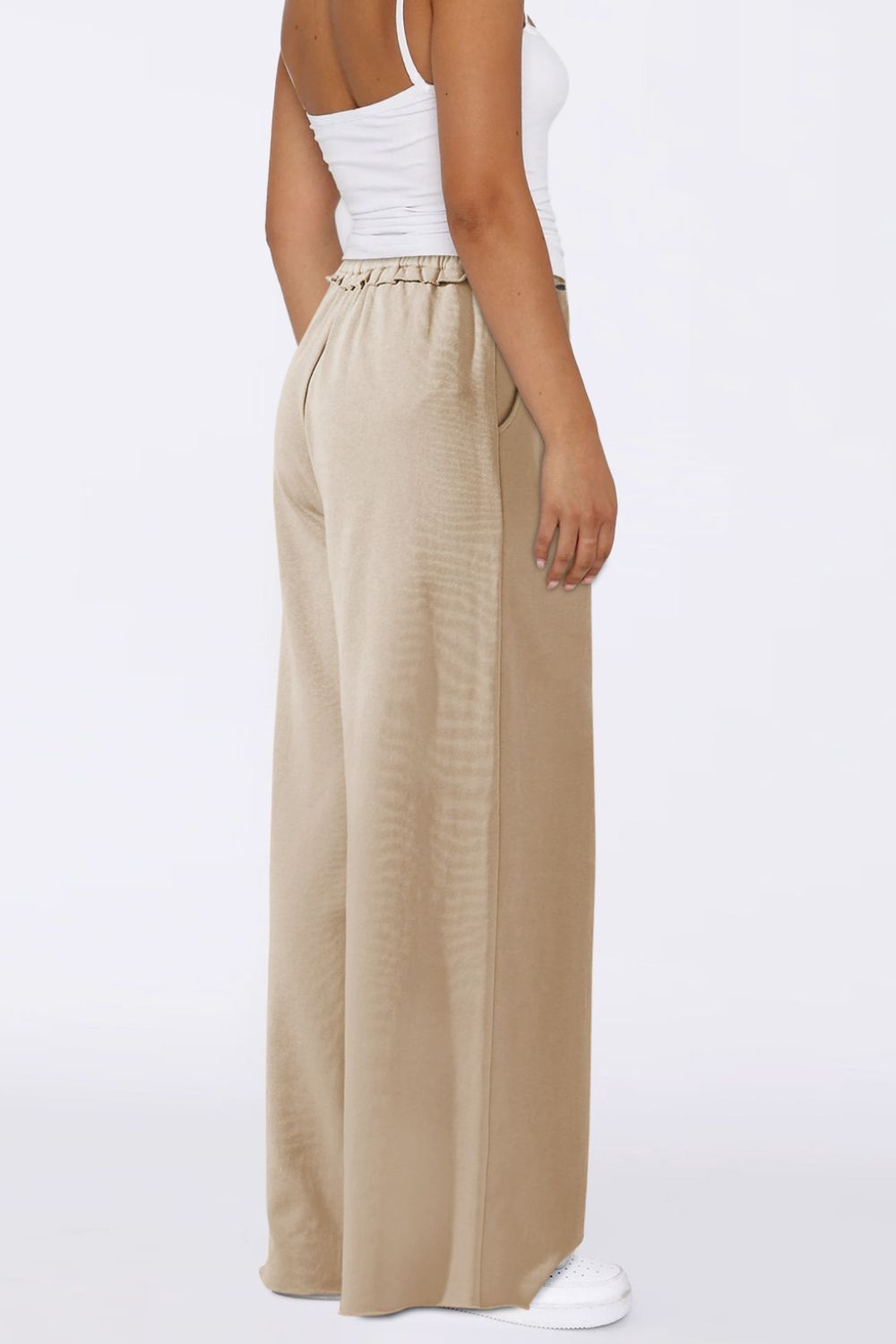 High Waist Wide Leg Pants